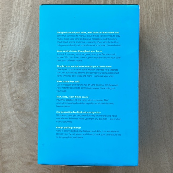 Amazon Alexa Echo Plus 1st Gen - Picture 2 of 4